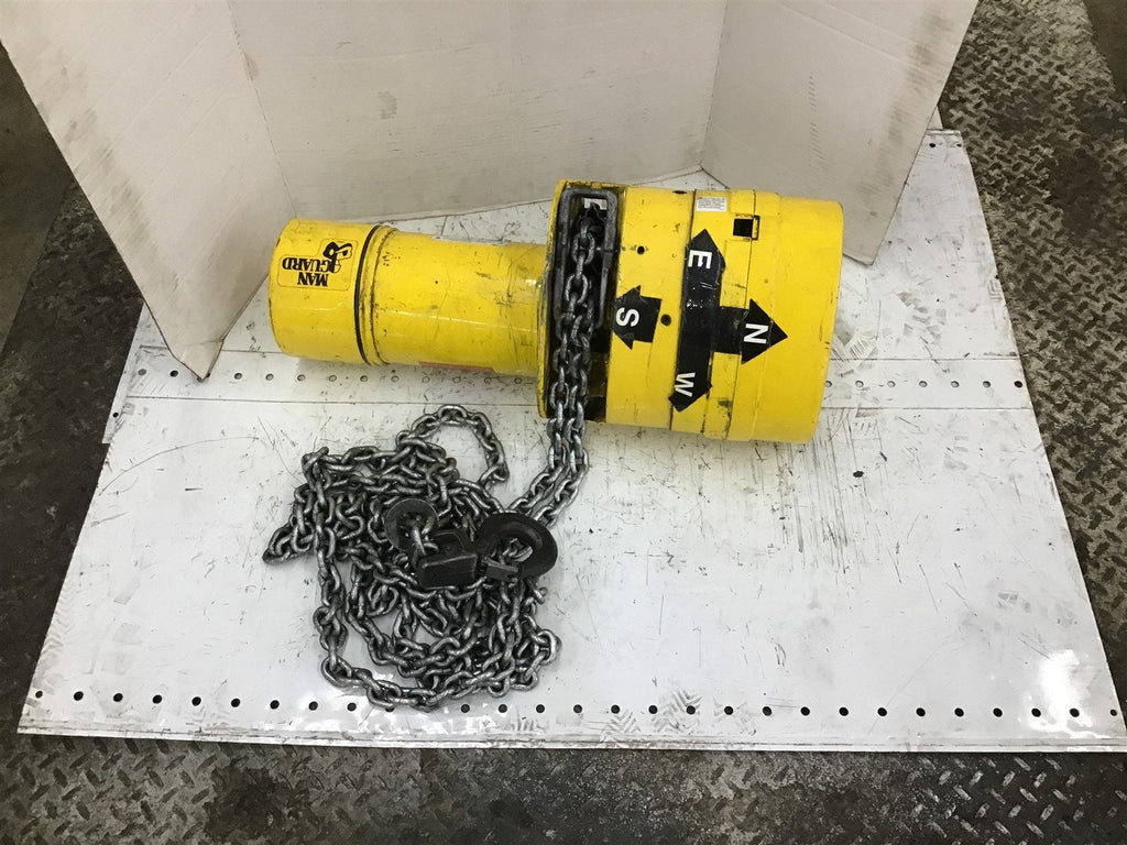 Budget 1 Ton Columbus Mckinnon 450891-22 20' Chain Hoist 2.5HP 230/460v 3 Phase
