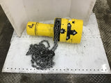 Budget 1 Ton Columbus Mckinnon 450891-22 20' Chain Hoist 2.5HP 230/460v 3 Phase