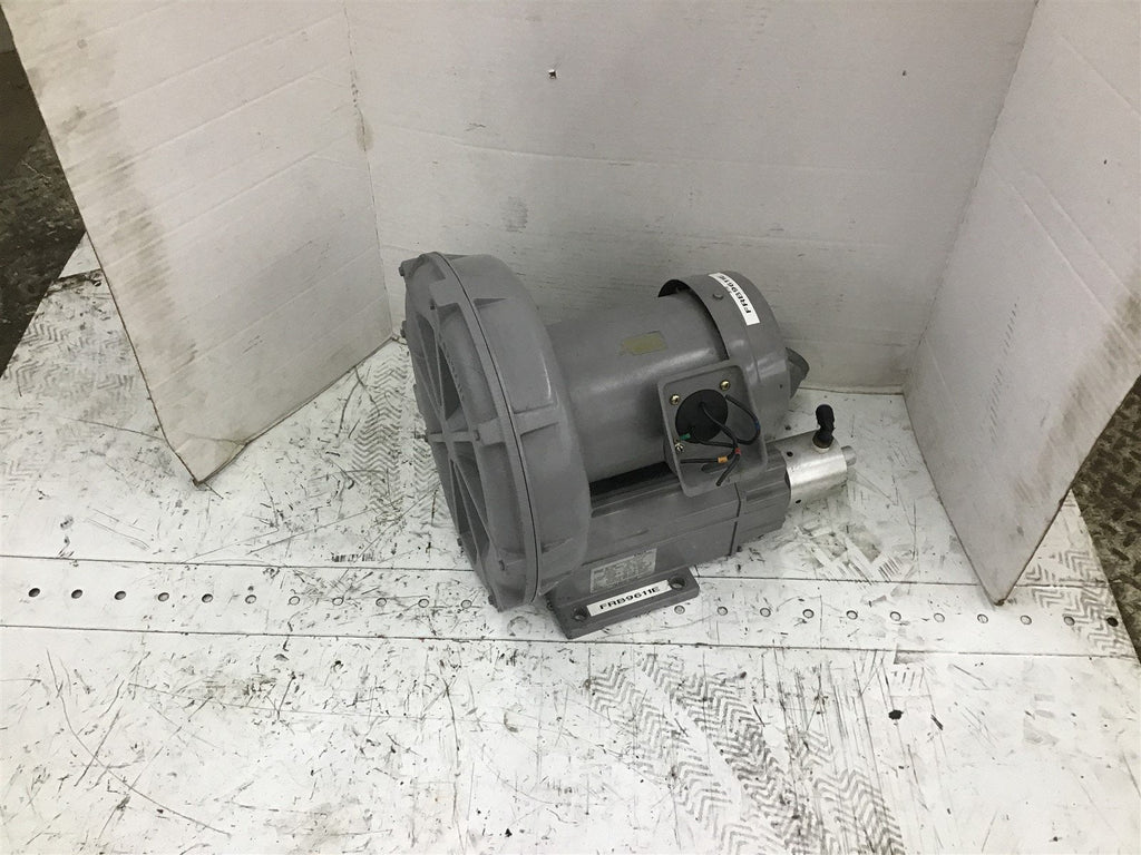 FUSI Electric VFC4C7AN Ring Blow AC Motor 850 Watt 60 HZ 200-220 Volts