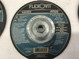 Flexovit Grinding Wheels A5302H 7"x1/4"x5/8"-11 Lot Of 9