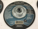 Flexovit Grinding Wheels A5302H 7"x1/4"x5/8"-11 Lot Of 9