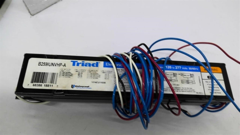 Triad B259IUNVHP-A Electric Ballast 120 to 277 Volts