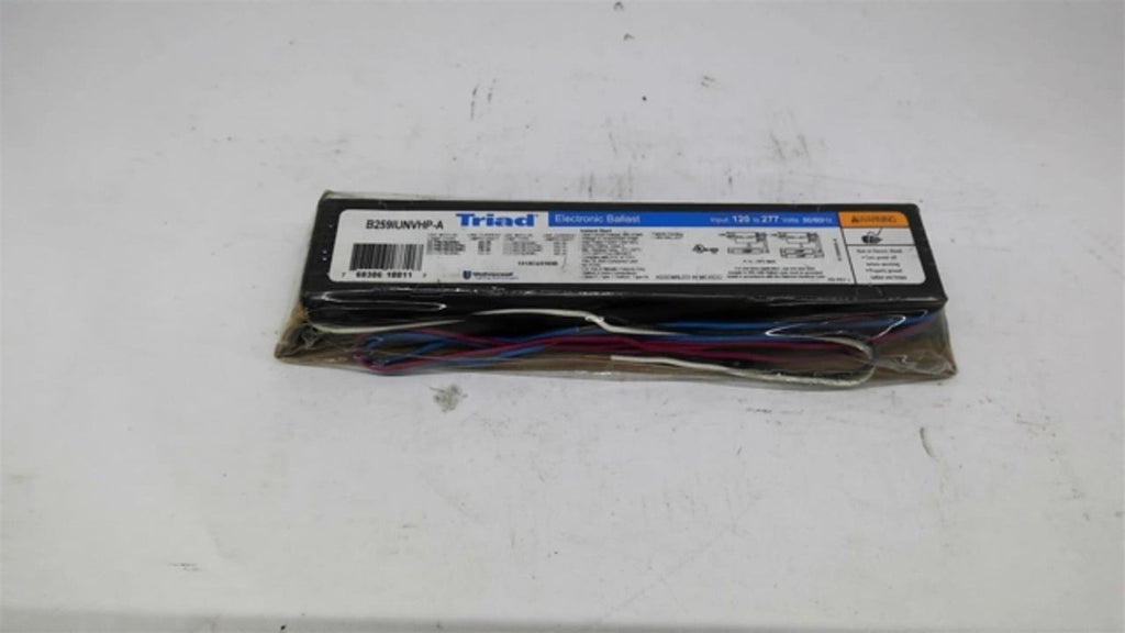 Triad B259IUNVHP-A electronic Ballast Use With \IS Lamp Type