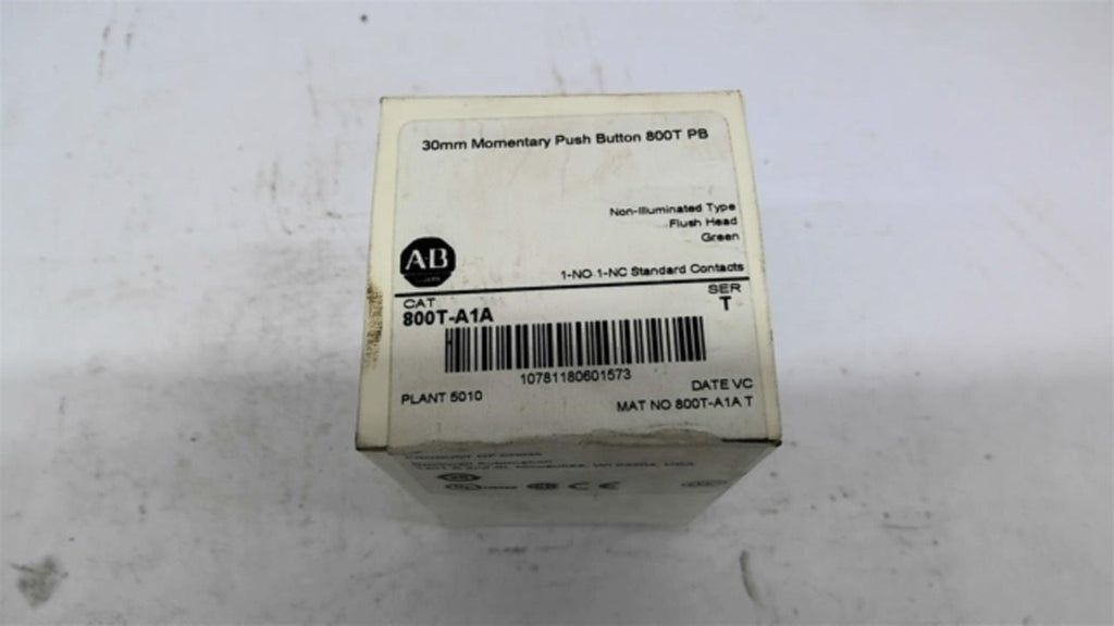 Allen-Bradley 800T-A1A 30 MM Momentary Push Button