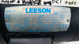 Leeson C6T17FC10E 1/2HP 1800 Rpm 4P 208-230/460V 60HZ C56C TEFC 3PH AC Motor