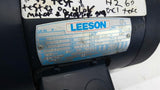 Leeson C6T17FC10E 1/2HP 1800 Rpm 4P 208-230/460V 60HZ C56C TEFC 3PH AC Motor