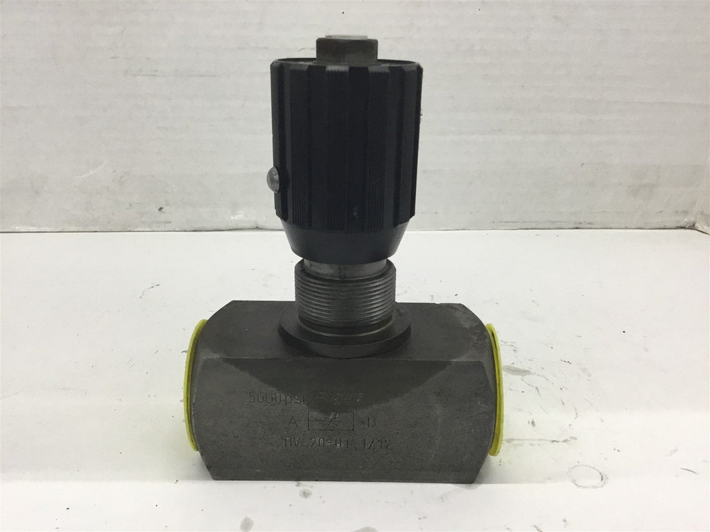 Flutec DV-20-01.1/12 Hydraulic Flow Control 5000 PSI