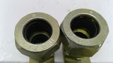 Parker P12BU Elbow Union Fitting Zinc Plated Steel 90 Degree 3/4" Lot Of 2
