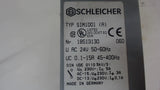 SCHLEICHER SIM1001 MODULE, U AC 24 V 50-60 HZ, UC 0.1-15 A 45-400 HZ, 230 V, 5 A