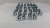 Thomas & Betts 500SC Galvanized Malleable Iron Beam Clamps 1/4"-20 Lot Of 34
