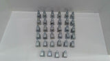 Thomas & Betts 500SC Galvanized Malleable Iron Beam Clamps 1/4"-20 Lot Of 34