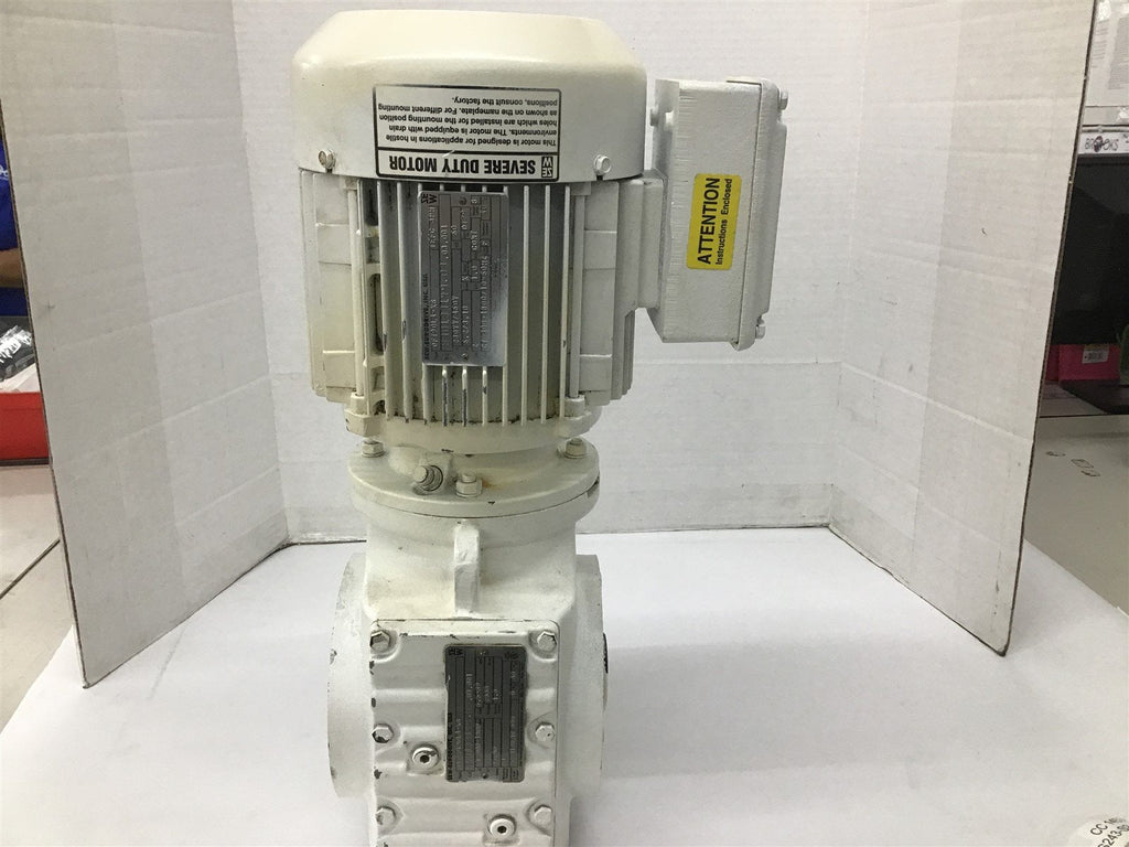 Sew-Eurodrive DFT90L4-KS 2HP Gear Motor 230/460 Volt 46.40:1 Ratio 1800 Rpm 90L