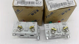 Eaton 10250T1 Contact Block Series D2 Lot Of 2
