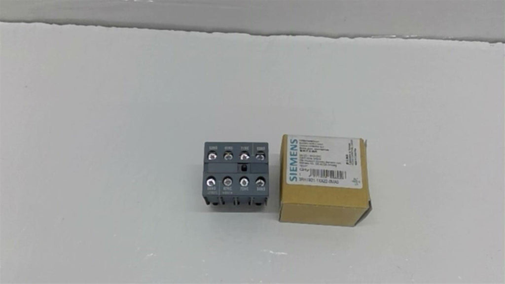 Siemens 3RH1921-1XA22-0MA0 Auxiliary Switch Block