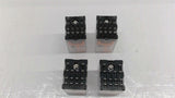 Square D 8501RS14V20 Miniature GP Relay 14 Pin Lot Of 4