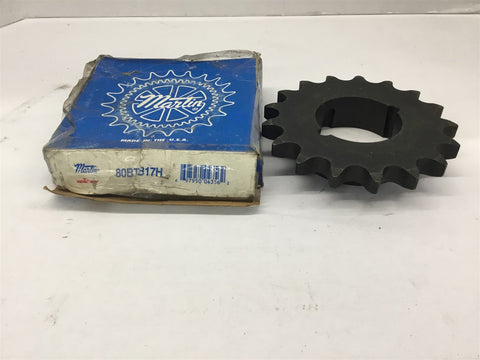 Martin 80BTB17H Sprocket 80 Chain 17 Tooth