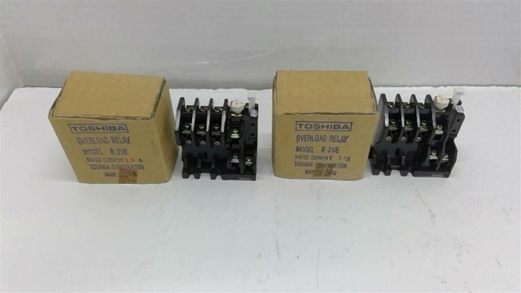 Toshiba R-20E Overload Relay 1.8A Lot of 2