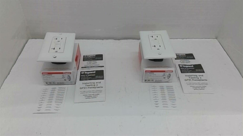 Radiant 2097TRWRW GFCI Duplex TR Receptacle 20A 125VAC 60HZ Weather Resistant