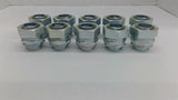 Hubbell 3404 Liquid Tight Straight Connector 1" Lot Of 10