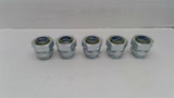 Hubbell 3404 Liquid Tight Straight Connector 1" Lot Of 10