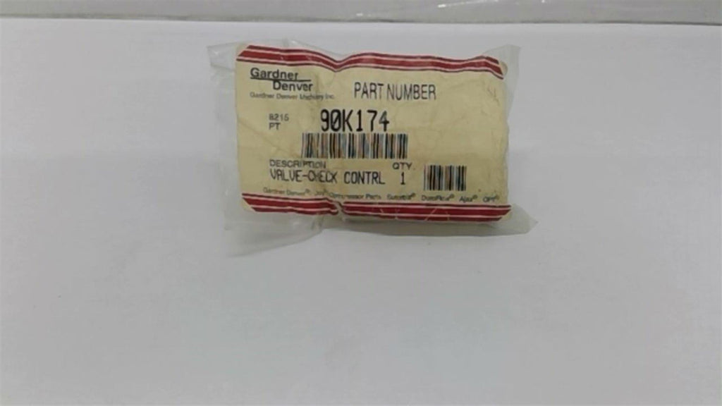 Gardner Denver 90K174 Valve-Check Control