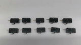 Unimax 3TM-4-W Snap Switch Lot Of 10