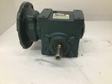 Dodge Tigear 17Q15R56 Right Angle Gear Reducer 15:1 Ratio 1.27HP 7/8" OD Shaft