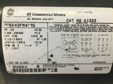 GE K1322 1/3 HP AC Motor 208-230/460V 1800 RPM 4P with R272-FT-CE3 Pump