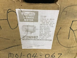 Dayton 2N987 15 HP AC Motor 208-220/440V 1800 RPM 4P 60HZ 284U 3PH TEFC