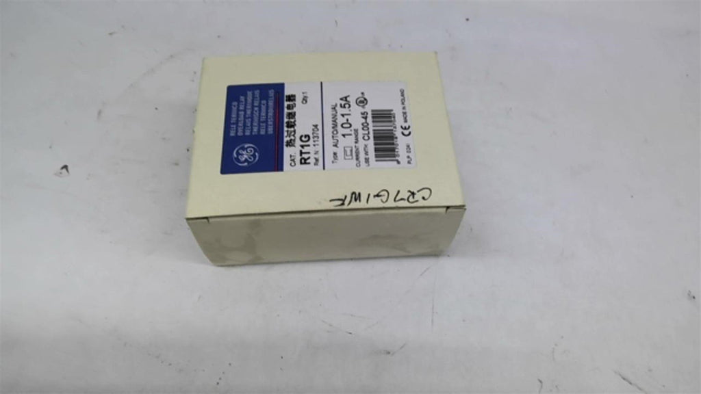 General Electric RT1G Auto/Manual 1.0-1.5A Use with CL00-45