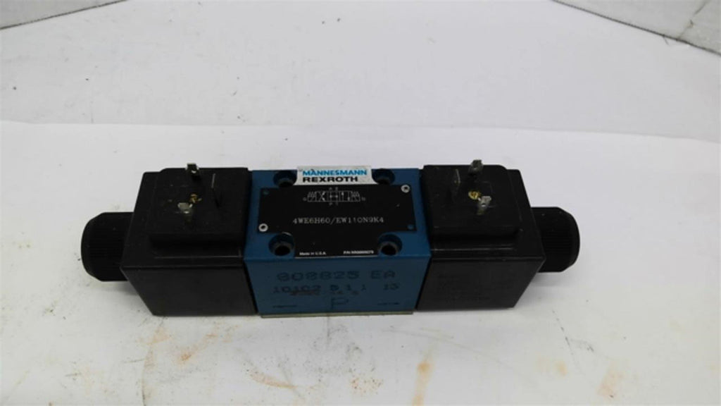 Mannesmann Rexroth 4WE6H60/EW110N9K4 solenoid Valve 120V 60HZ