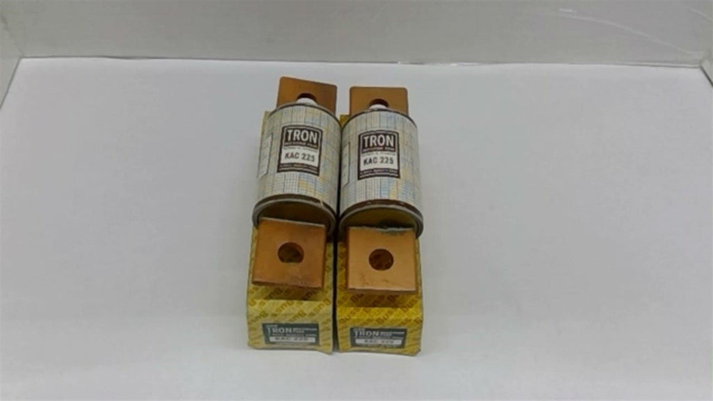 Buss Tron KAC 225 Fuse 225A 600V Lot Of 2