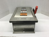 Siemens HF362S Fusible Heavy Duty Safety Switch 60A 600Vac 15 HP Stainless Steel