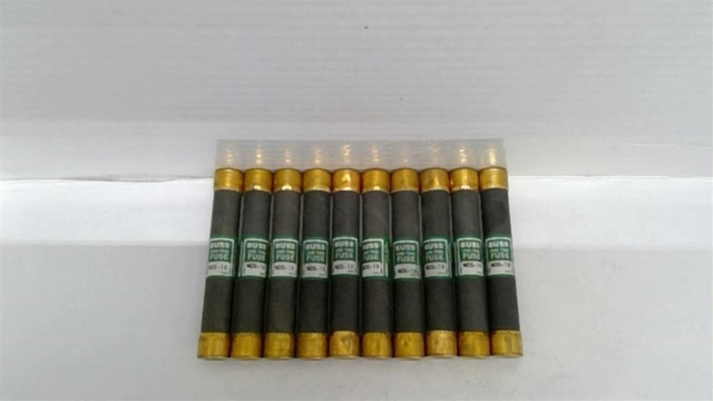 Bussmann NOS-10 One Time Fuse 10A 600A Lot Of 10