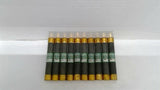 Bussmann NOS-10 One Time Fuse 10A 600A Lot Of 10