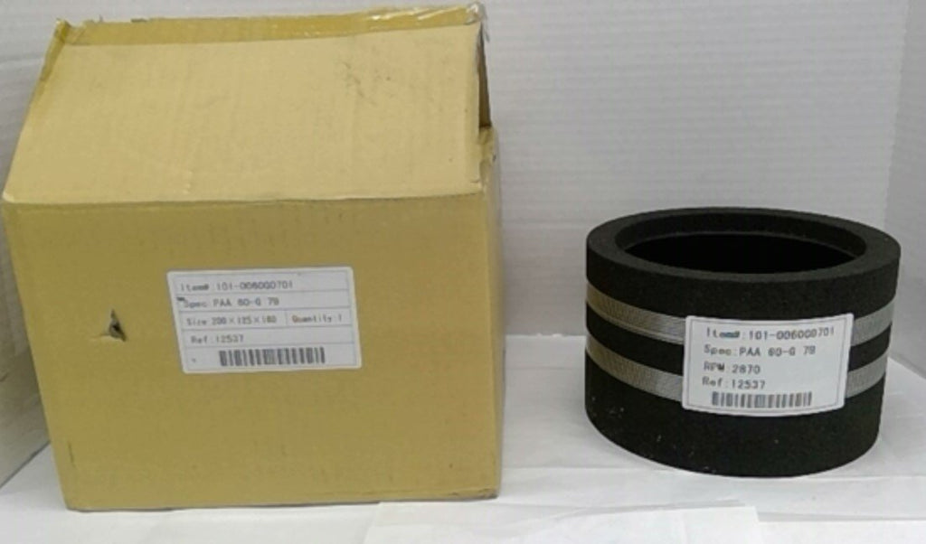 Cylindrical Grinding Wheel PAA60-G7B 200X125X160 2870RPM Open Box
