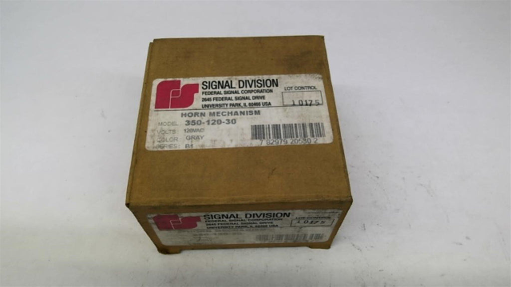 Signal Division 350-120-30 Horn Mechanism 120 VAC Gray Series: B1