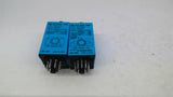 IDEC Electronic RTE-P12 Timer 120 VAC Lot Of 2