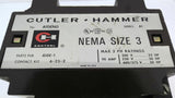 Cutler Hammer A10EN0 Starter Size 3 50 Hp 460 Volts