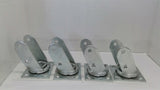Albion 6L Swivel Casters Without Wheels Lot Of 4