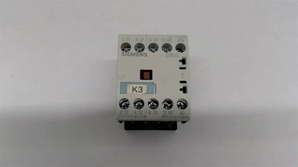 Siemens 3RT1015-1KB42 Contactor 30VDC