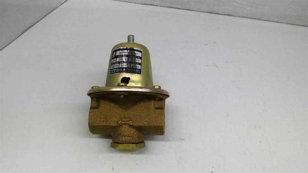 Bell & Gossett B7-12 3/4 Brass Reducing Valve Set As 12 PSIG
