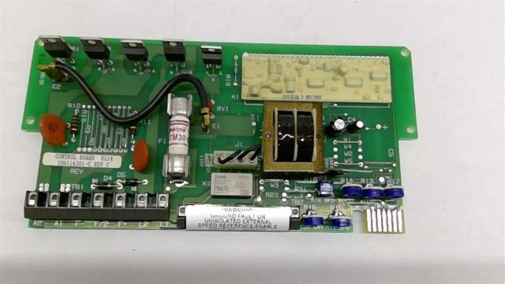 Nidec 106116301-C Control Board Rev C.