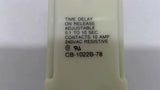 Potter & Bromfield CB-1022B-78 Time Delay Relay 0.1 To 10 Second 10A 240VAC