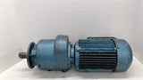 Sew Eurodrive DFT80N2 1.5HP 16.25:1 Ratio Gear Motor 230/460V 3300PRM 2P DT79