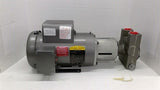Baldor CL3516TM 2HP 208-230V 1740RPM 4P 145TC Single Phase with Tuthill 5LEV-C-