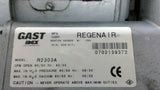 Gast R2303A Blower 1/3HP 39/30 Pressure 35/25 Vacuum 208-230/460V