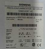 Siemens 6SE7023-8ED61-Z 37.5 Amp Inverter Missing A Control Board