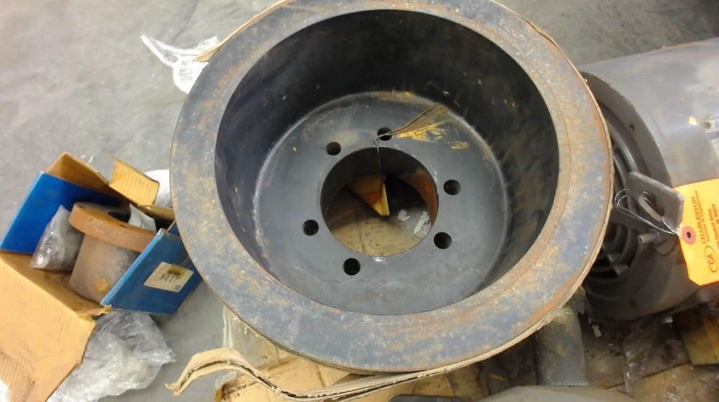 MARTIN 8 D 130 J, PULLEY, 8 GROOVE, 13.0" OD