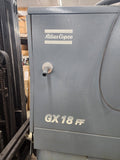 Atlas Copco GX18 129PSI 25HP Air Compressor 3540RPM 103CFM